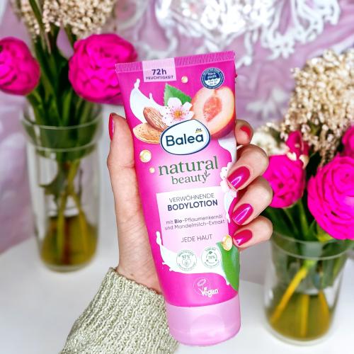 Balea Natural Beauty,  Pflaume Mandelmilch Bodylotion (Balsam do ciała) - opinie | zdjęcie do recenzji od pomalowanakaro