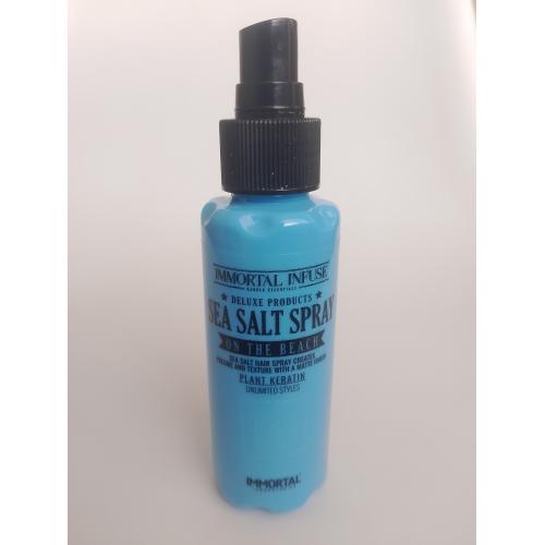 Immortal Professional Infuse, On the Beach, Sea Salt Texturizing Spray (Spray do włosów z solą morską) - opinie | zdjęcie do recenzji od BellaMakeup