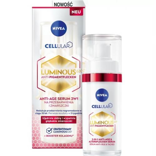 Nivea Cellular Luminous 630, Anti-Age serum 2w1 na przebarwienia i zmarszczki - opinie | zdjęcie do recenzji od blackcat1976