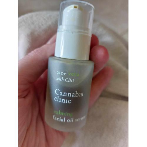 Organic Life Cannabis Clinic, Calming Facial Oil Serum (Łagodzące olejowe serum do twarzy) - opinie | zdjęcie do recenzji od misiulka
