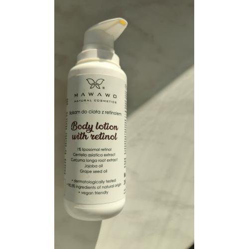 Mawawo Natural Cosmetics Body Lotion with Retinol (Balsam do ciała z retinolem) - opinie | zdjęcie do recenzji od byside098