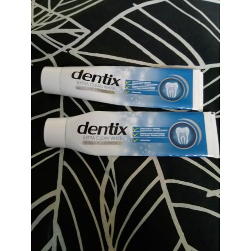 Dentix Extra Clean White Wybielanie + Complex 7, Pasta do zębów (nowa wersja) - opinie | zdjęcie do recenzji od Owocowysad - 2