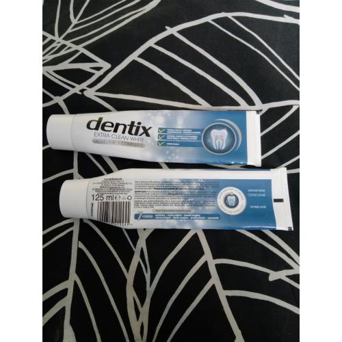 Dentix Extra Clean White Wybielanie + Complex 7, Pasta do zębów (nowa wersja) - opinie | zdjęcie do recenzji od Owocowysad - 3