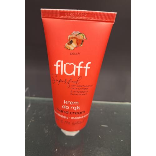 Fluff Superfood, Antibacterial Moisturizing Hand Cream Peach (Krem do rąk `Brzoskwinia`) - opinie | zdjęcie do recenzji od Narcyz90