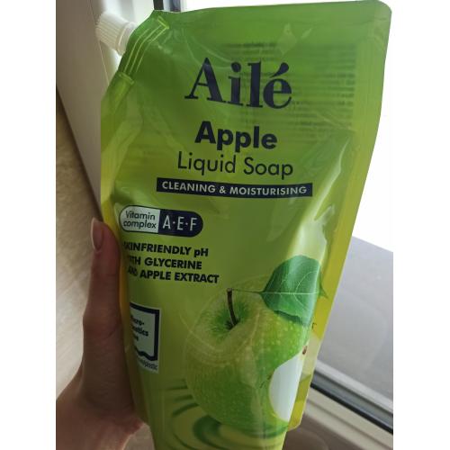 Aile Apple Liquid Soap (Jabłkowe mydło w płynie) - opinie | zdjęcie do recenzji od Alezwieje