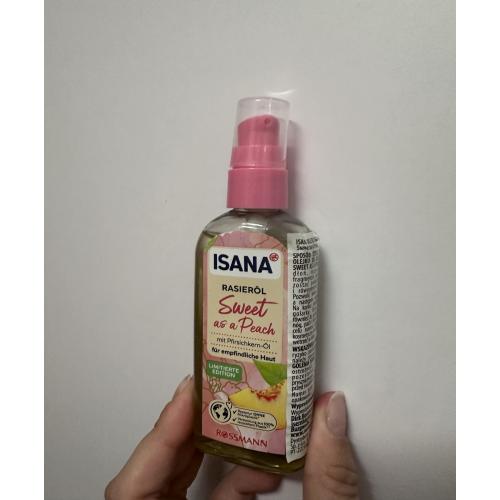 Isana Sweet as a Peach, Rasieröl (Olejek do golenia) - opinie | zdjęcie do recenzji od diosa1nefretete - 1