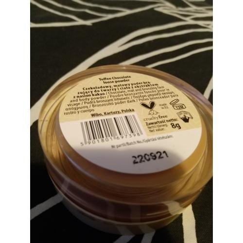 Lovely Toffee Chocolate, Toffee Loose Powder (Matująco-brązujący puder sypki czekoladowy) - opinie | zdjęcie do recenzji od Owocowysad - 1