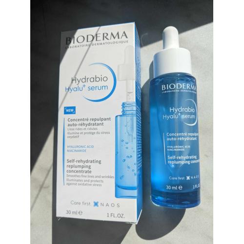 Bioderma Hydrabio Hyalu + serum (Nawilżające serum przeciwzmarszczowe nadające jędrność skórze) - opinie | zdjęcie do recenzji od Ineska91