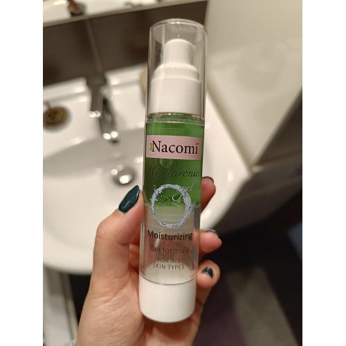 Nacomi Hialuronic Gel Intensive Moisturizer (Hialuronowe serum żelowe do twarzy) - opinie | zdjęcie do recenzji od JustynaTr97