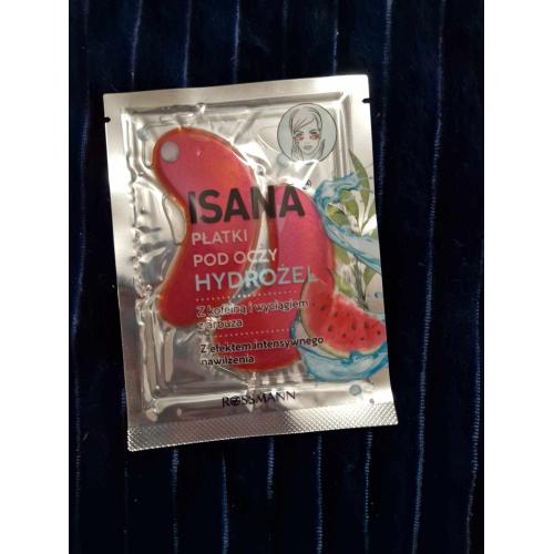 Isana Hydrogel Augen Pads Wassermelone (Płatki pod oczy ekstraktem z arbuza) - opinie | zdjęcie do recenzji od Gabsonik123