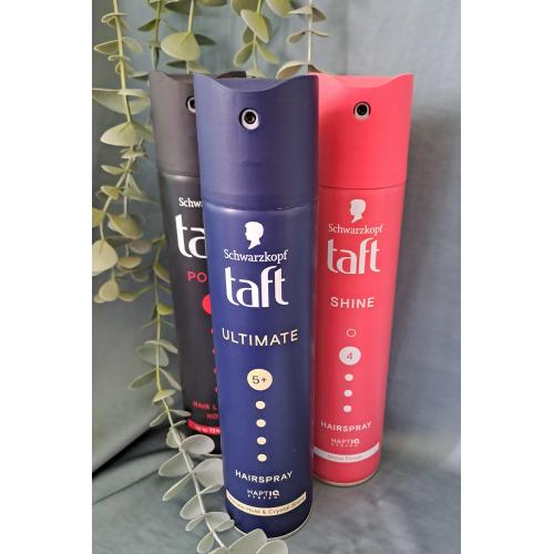 Schwarzkopf Taft Ultimate 5+ Hair Lacquer Ultimate Hold & Crystal Shine (Lakier do włosów) - opinie | zdjęcie do recenzji od Moniqu13 - 1