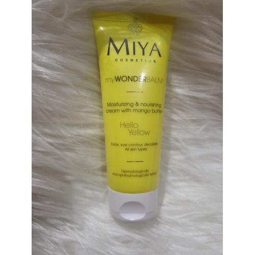 Miya Cosmetics myWONDERBALM Hello Yellow (Nawilżająco-odżywczy krem z masłem mango, do twarzy, rąk i ciała) - opinie | zdjęcie do recenzji od aniolecek89 - 2