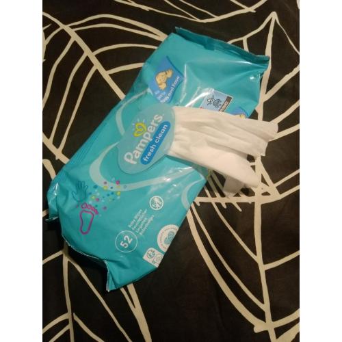 Pampers Fresh Clean, Chusteczki nawilżane z balsamem (nowa wersja) - opinie | zdjęcie do recenzji od Owocowysad - 2