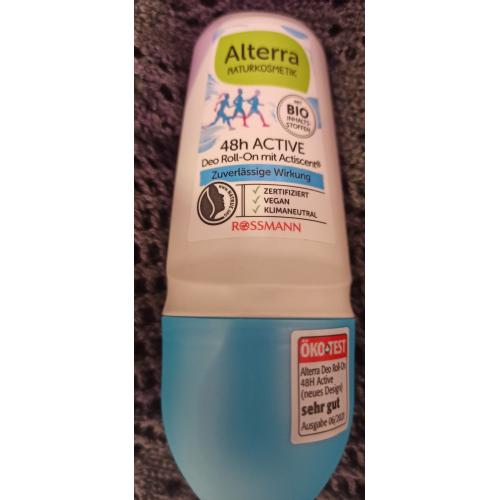 Alterra Active Deo Roll-on  Extra langer Schutz mit Actiscent 48h (Dezodorant w kulce) - opinie | zdjęcie do recenzji od ciasteczkowapanna