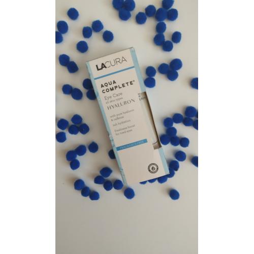 LaCura Aqua Complete, Hyaluron Eye Care (Krem pod oczy) - opinie | zdjęcie do recenzji od SandriQ