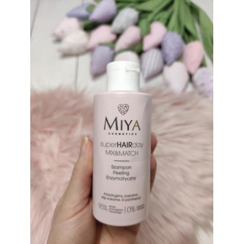 Miya Cosmetics superHAIRday, Mix & Match, Szampon peeling enzymatyczny - opinie | zdjęcie do recenzji od DianaArtsewing