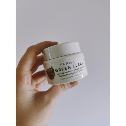 Farmacy Green Clean, Makeup Removing Cleansing Balm (Krem myjący) - opinie | zdjęcie do recenzji od shewild - 1