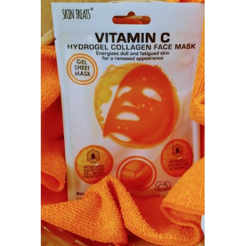 Skin Treats Vitamin C Hydrogel Collagen Face Mask (Hydrożelowa maska w płachcie) - opinie | zdjęcie do recenzji od SandriQ