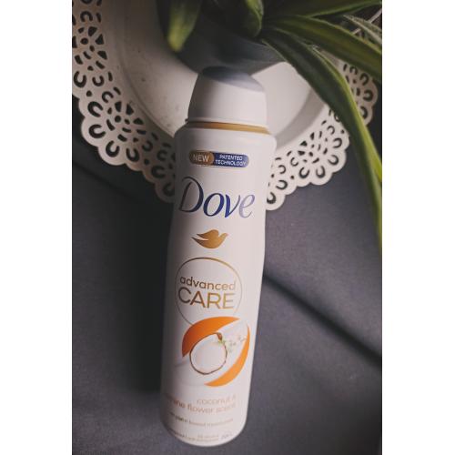 Dove Nourishing Secrets, Restoring Ritual, Coconut & Jasmine Anti-perspirant Spray (Antyperspirant w sprayu o zapachu kokosa i jaśminu) - opinie | zdjęcie do recenzji od Alezwieje