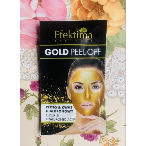 Efektima Złota maseczka do twarzy `Gold Peel-Off` - opinie | zdjęcie do recenzji od IwonaTeresaMaria