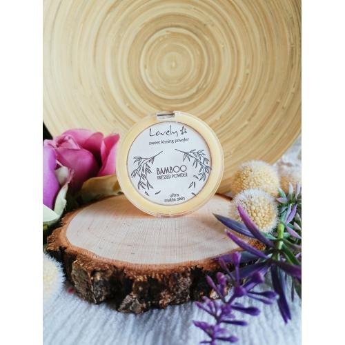 Lovely Sweet Kissing Powder Ultra Matte Skin, Bamboo Loose Powder (Puder bambusowy matujący) - opinie | zdjęcie do recenzji od Anuusiaczeek