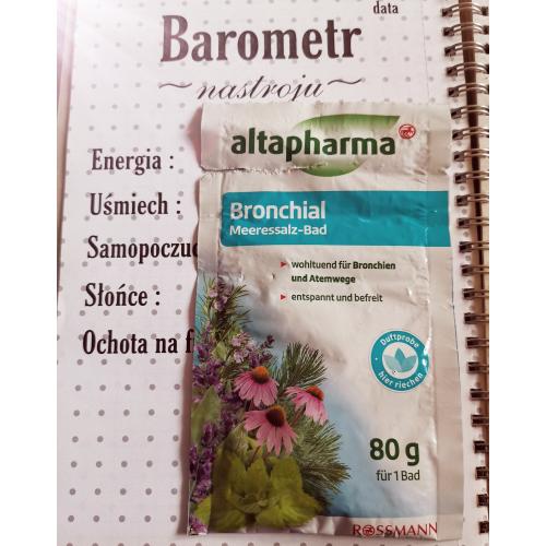Altapharma Sól morska do kąpieli rozgrzewającej - opinie | zdjęcie do recenzji od Ewafefka - 1