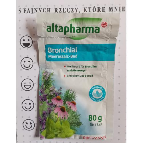 Altapharma Sól morska do kąpieli rozgrzewającej - opinie | zdjęcie do recenzji od Ewafefka - 5