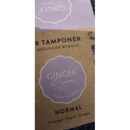 Ginger Organic Tampony bez aplikatora (różne rodzaje) - opinie | zdjęcie do recenzji od ciasteczkowapanna