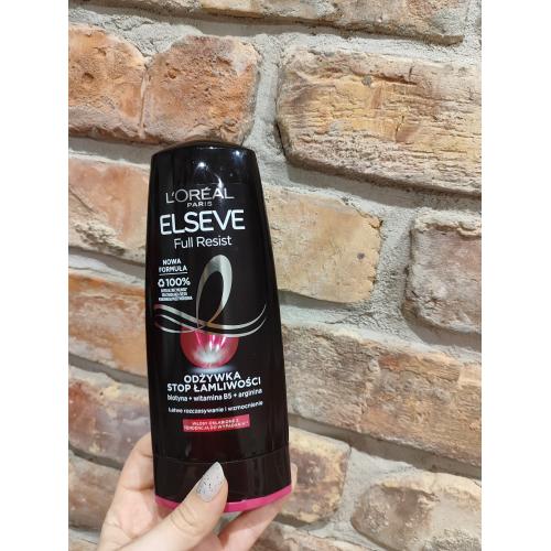 L'Oreal Paris Elseve, Full Resist, Odzywka `Stop Łamliwości` - opinie | zdjęcie do recenzji od eliza461