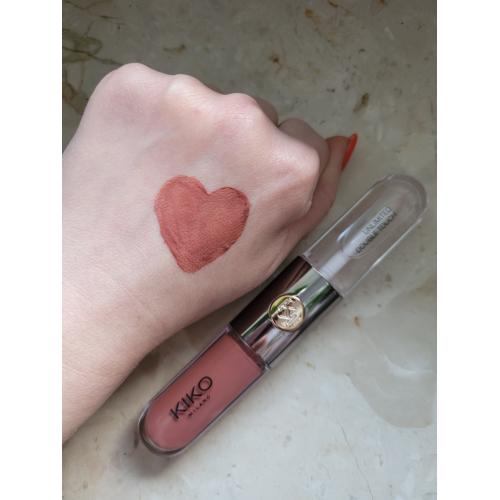 Kiko Milano Unlimited Double Touch, Liquid Lipstick (Dwuetapowa płynna pomadka do ust) - opinie | zdjęcie do recenzji od patt_19