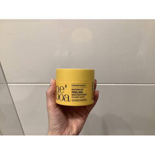 Neboa Strong Scalp, Naturalny peeling enzymatyczny do skóry głowy `Oczyszczenie i regeneracja` - opinie | zdjęcie do recenzji od TaMagdalena