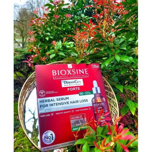 Bioxsine DermaGen, Forte Herbal Serum for Intensive Hair Loss (Serum przeciw silnemu wypadaniu włosów) - opinie | zdjęcie do recenzji od uroda_kosmetyki