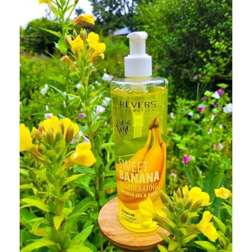 Revers Cosmetics Sweet Banana Regenerating, Shower Gel & Bath (Żel pod prysznic `Słodki banan`) - opinie | zdjęcie do recenzji od uroda_kosmetyki