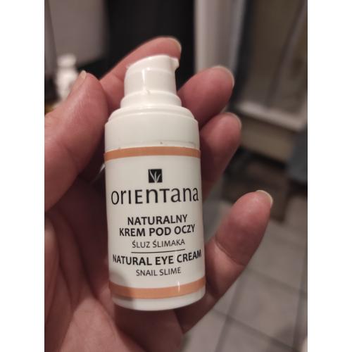 Orientana Naturalny krem pod oczy ze śluzem ślimaka - opinie | zdjęcie do recenzji od leniszcze