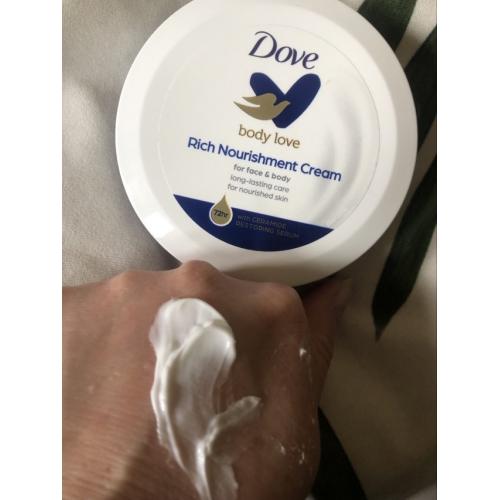 Dove Rich Nourishment Cream (Krem odżywczy do twarzy i ciała) - opinie | zdjęcie do recenzji od tojapoznan
