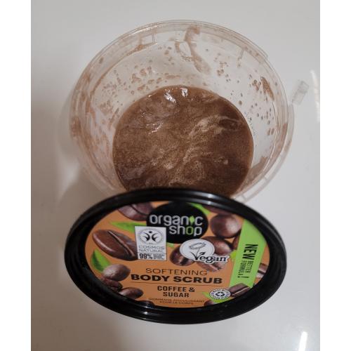 Organic Shop Coffee & Sugar, Body Scrub (Scrub do ciała `Brazylijska kawa') - opinie | zdjęcie do recenzji od patt_19