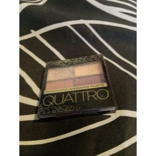 Eveline Cosmetics Quattro Professional Eyeshadow Palette (Poczwórne cienie do powiek) - opinie | zdjęcie do recenzji od Owocowysad
