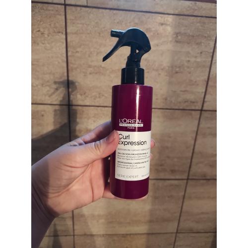 L'Oreal Professionnel Serie Expert, Curl Expression. Caring Water Mist (Nawilżająca mgiełka do włosów kręconych) - opinie | zdjęcie do recenzji od leniszcze