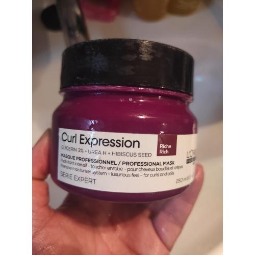 L'Oreal Professionnel Serie Expert, Curl Expression, Mask (Bogata maska do włosów kręconych i suchych) - opinie | zdjęcie do recenzji od leniszcze