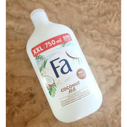Fa Coconut Milk, Caring & Fresh Shower Cream (Kremowy żel pod prysznic) - opinie | zdjęcie do recenzji od Iwona_C