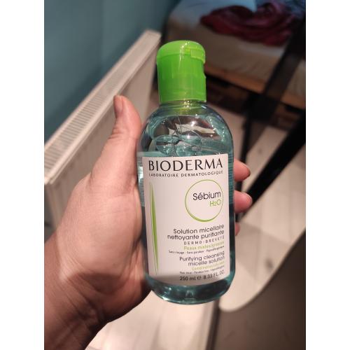 Bioderma Sebium H2O (Płyn micelarny do cery mieszanej, tłustej i trądzikowej) - opinie | zdjęcie do recenzji od leniszcze