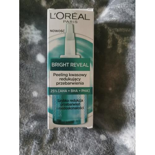 L'Oreal Paris Bright Reveal, Peeling kwasowy redukujący przebarwienia - opinie | zdjęcie do recenzji od satinellasati - 1