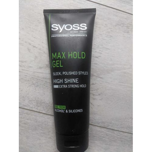 Syoss Max Hold Styling Gel (Żel do włosów ultramocny) - opinie | zdjęcie do recenzji od Ineska91