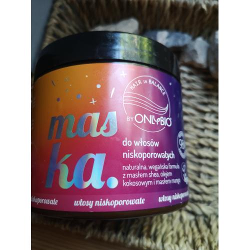 OnlyBio Hair Balance, Maska do włosów niskoporowatych (różne zapachy) - opinie | zdjęcie do recenzji od MonikaCz89 - 2