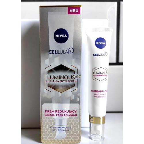 Nivea Cellular, Luminous 630, Krem redukujący cienie pod oczami - opinie | zdjęcie do recenzji od leniszcze