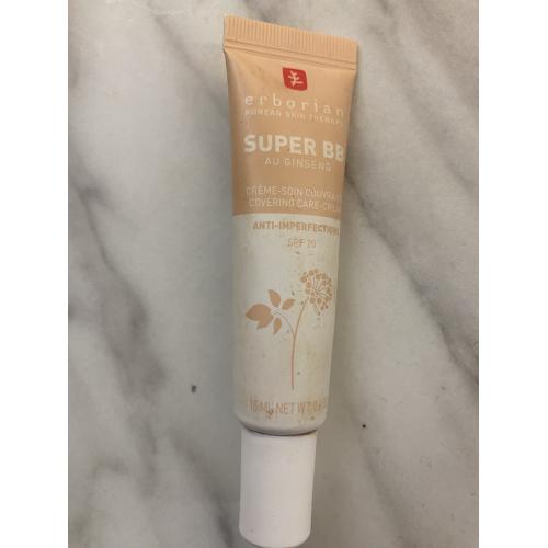 Erborian Super BB Au Ginseng Covering Care-Cream SPF 20 (Kryjący krem korygujący niedoskonałości SPF 20) - opinie | zdjęcie do recenzji od KasiaMB