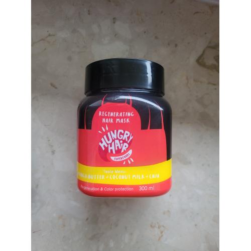 Hungry Hair Superfoods, Regenerating Hair Mask Mango Butter + Coconut Milk + Chia (Regenerująca maska do włosów) - opinie | zdjęcie do recenzji od patt_19 - 1