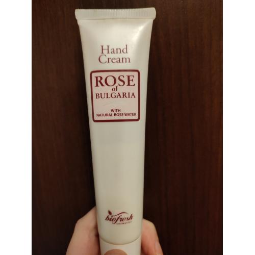 BioFresh Cosmetics Rose of Bulgar, Hand Cream (Krem do rąk) - opinie | zdjęcie do recenzji od xLullabyx
