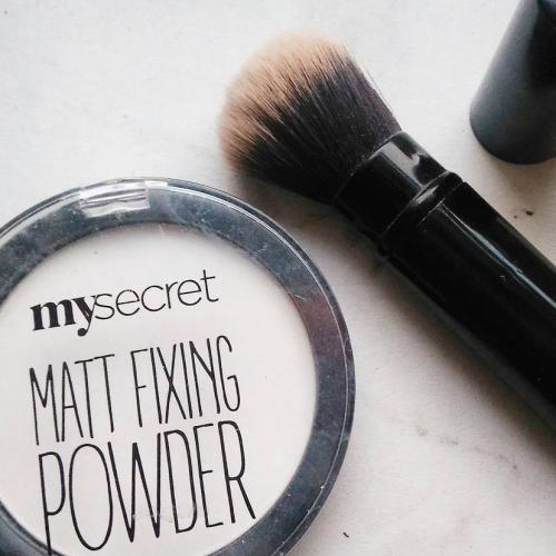 My Secret Matt Fixing Powder (Puder matujący i utrwalający makijaż) - opinie | zdjęcie do recenzji od Agafii
