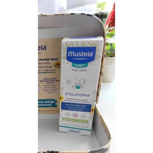 Mustela Stelatopia, Emolient Cream (Krem regenerująco-zmiękczający) - opinie | zdjęcie do recenzji od leniszcze